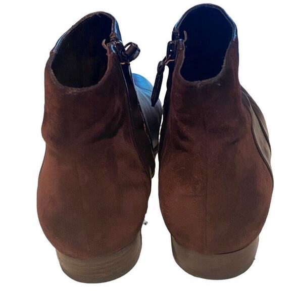 COLE HAAN "Allen Bootie" Women's Ankle Boot, 7B, Color Chestnut Brown, Leather - Picture 2 of 9